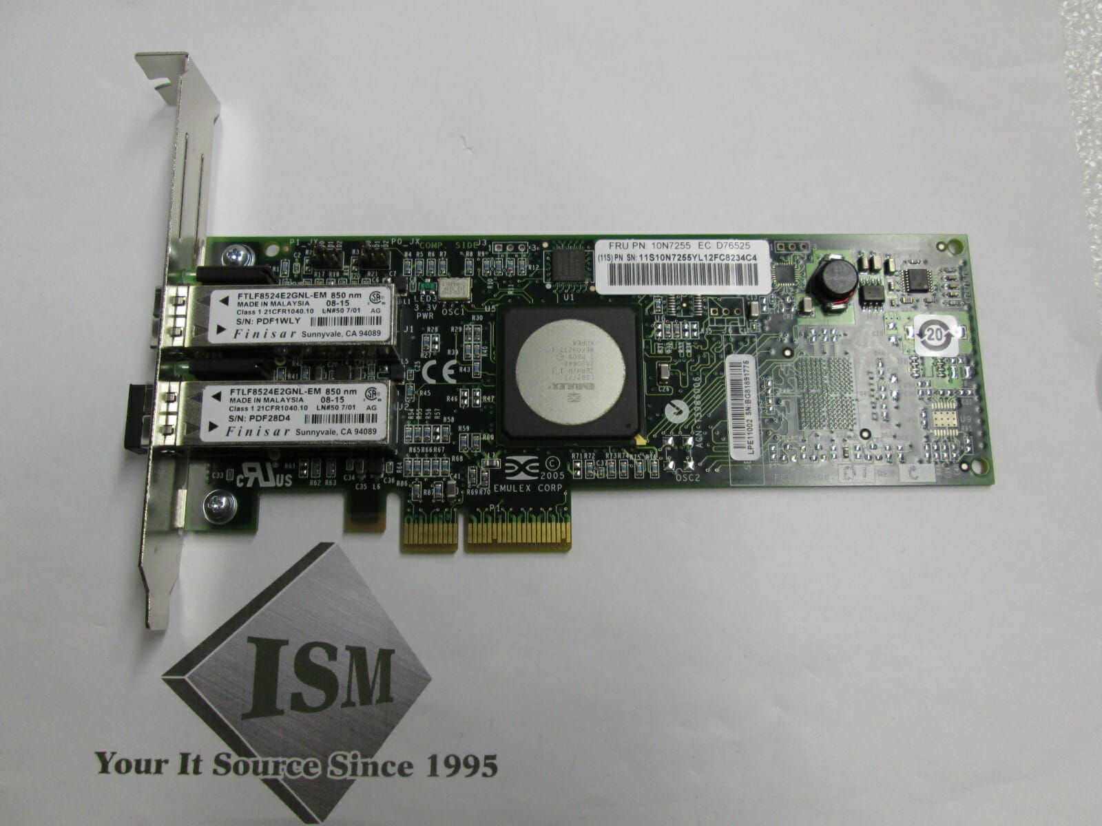 IBM 5774 IBM 4Gb Fibre Channel 2-port PCI Express Adapter 10N7255