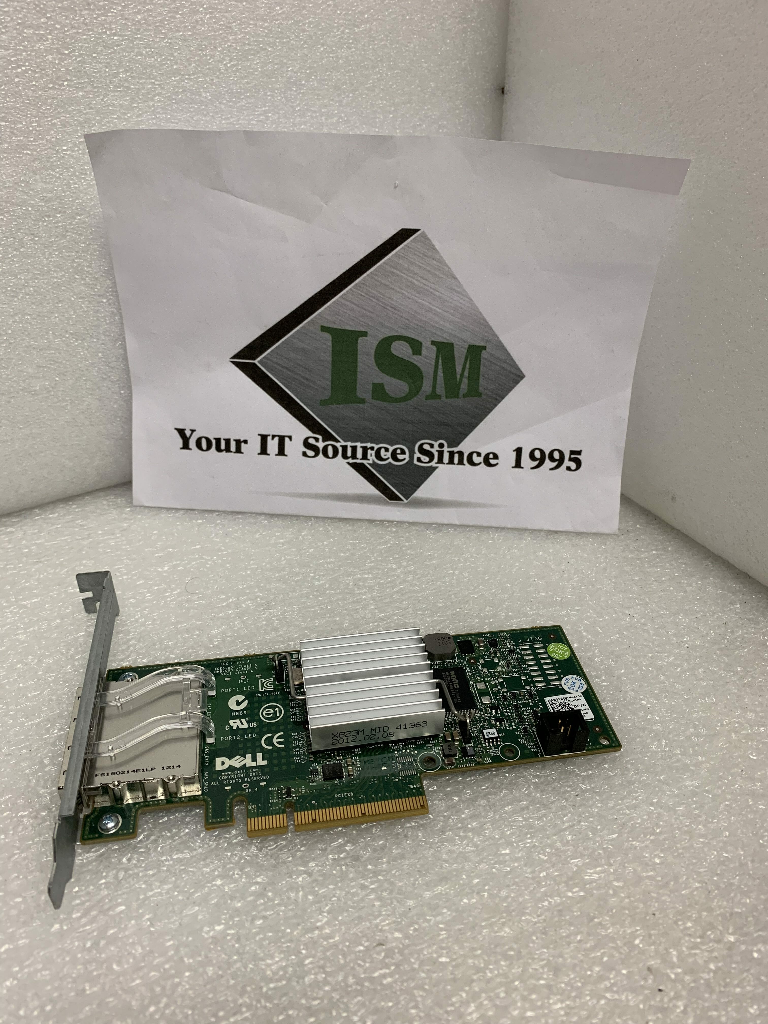 7RJDT 12DNW Dell PERC H200E SAS 6G DUAL PCI-E HBA MP | eBay