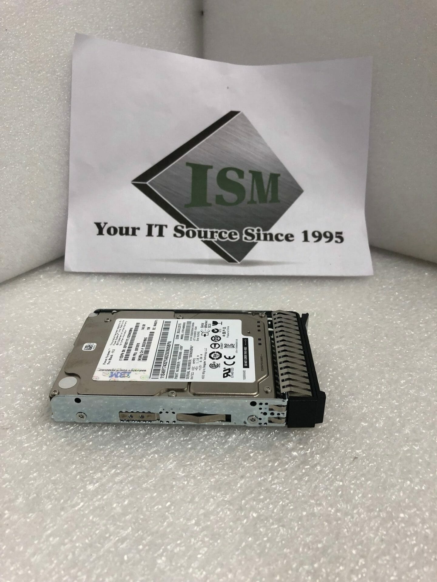 IBM 44V6845 146GB 15K RPM 2.5” SAS Hard Drive – Refurbished, Hot Swap, 90-Day Warranty